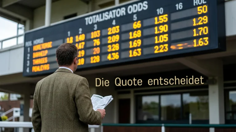 Pferdewetten Quoten verstehen — Totalisator, Festkurs und Quotenvergleich mit Rechenbeispielen