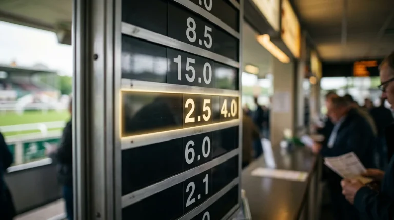 Value Bet bei Pferdewetten: Quotentafel mit hervorgehobener unterbewerteter Quote