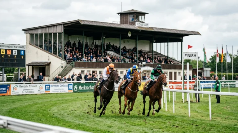 Rennbahn Dortmund-Wambel: Galopprennen auf der Bahn in Nordrhein-Westfalen